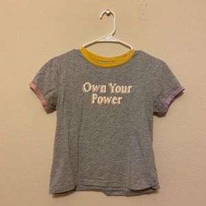 short sleeve t-shirt
